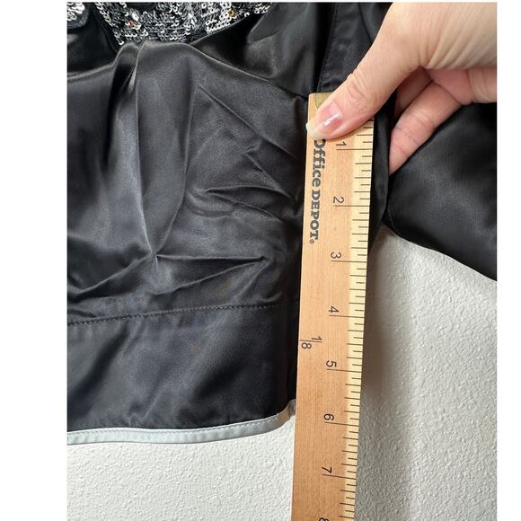 Versace Muay Thai Boxing Shorts Black & Silver Sequin 48 / M - Picture 16 of 16